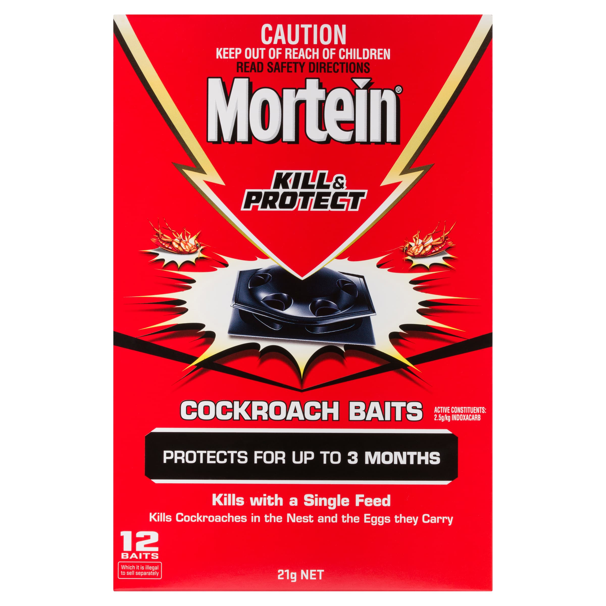 Kill and Protect Cockroach Baits