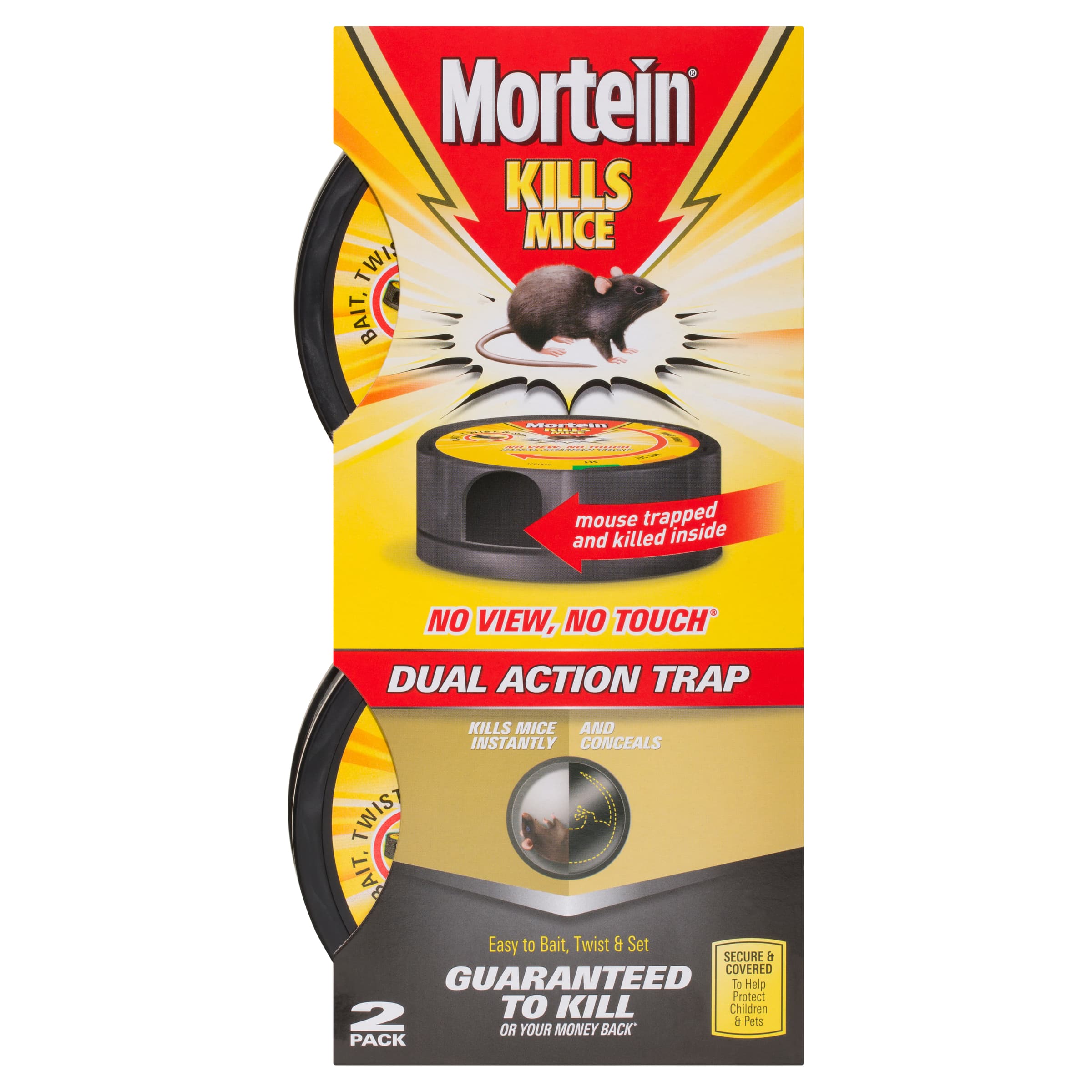No View No Touch Dual Action Mouse Trap