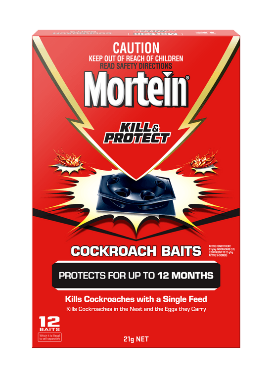 Mortein Kill & Protect Cockroach Baits 12x42g (FOP).png